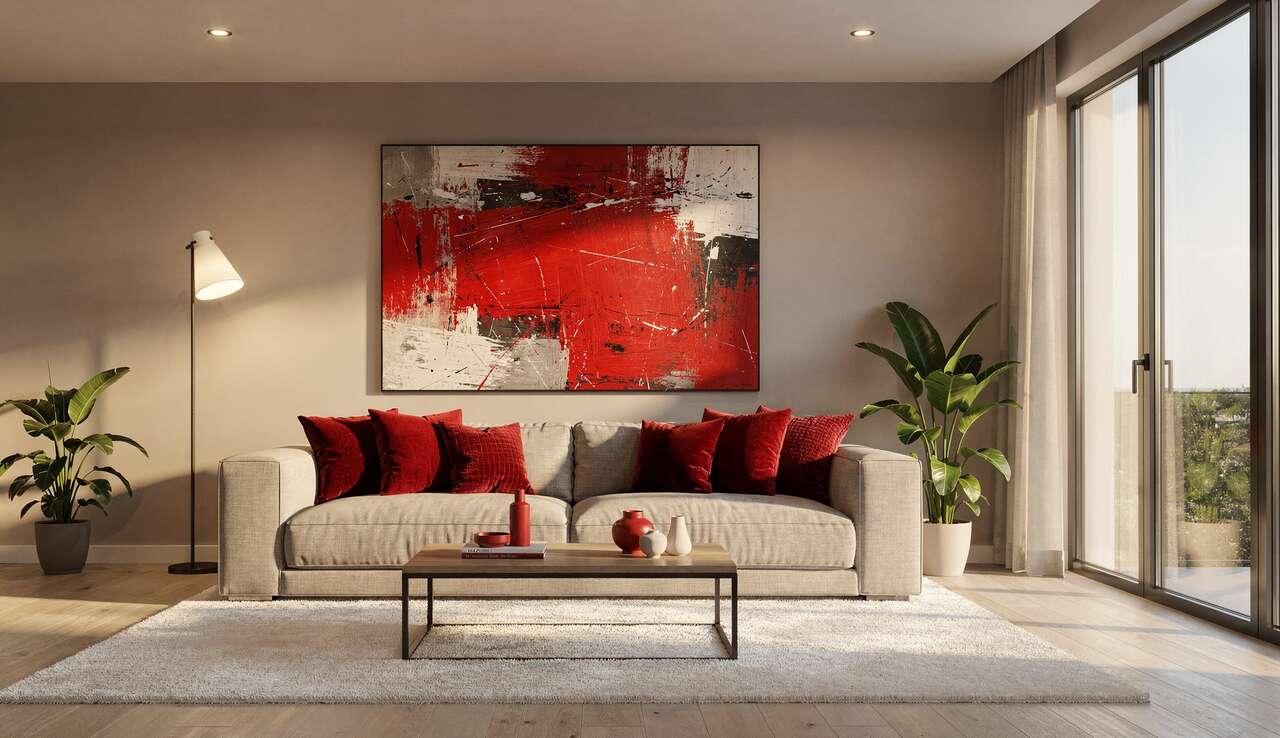 Comment intégrer le rouge dans votre déco en 2026 ?