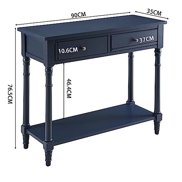 Découvrez notre test détaillé de la table console MIAUWUUFHOME JJ-SFZ-004-BL bleue : design contemporain, fonctionnalités pratiques et astuces déco pour votre intérieur.