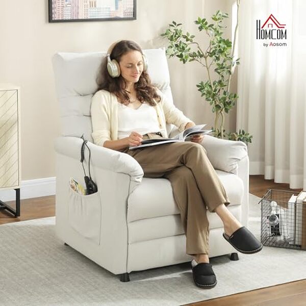 Découvrez notre test du fauteuil relax HOMCOM et plongez dans un univers de confort avec sa fonction électrique et chauffante pour un bien-être optimal à la maison