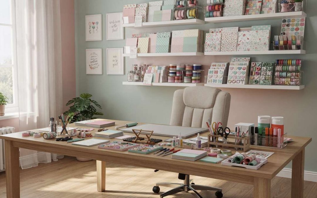 Aménager sa scraproom : astuces pratiques pour un espace créatif