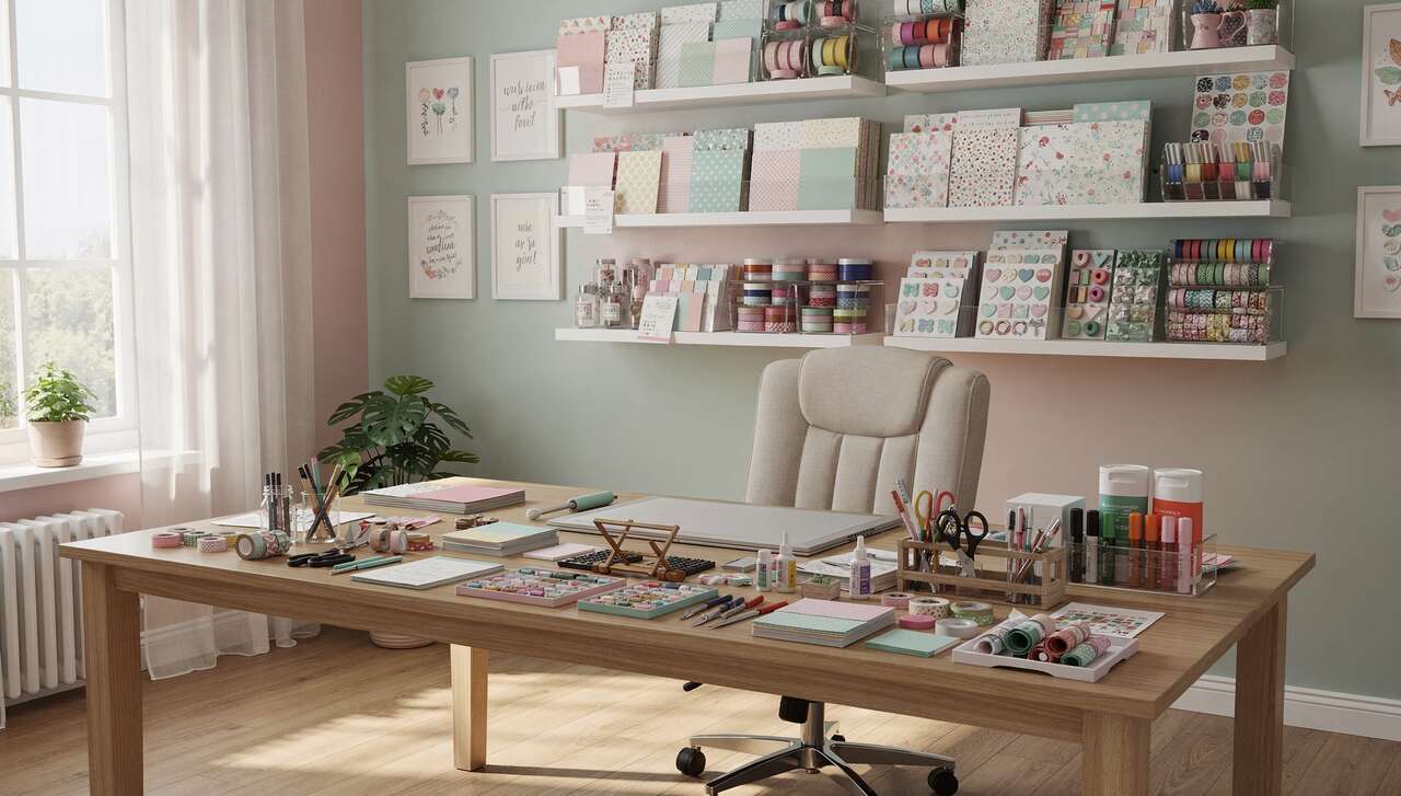 Aménager sa scraproom : astuces pratiques pour un espace créatif