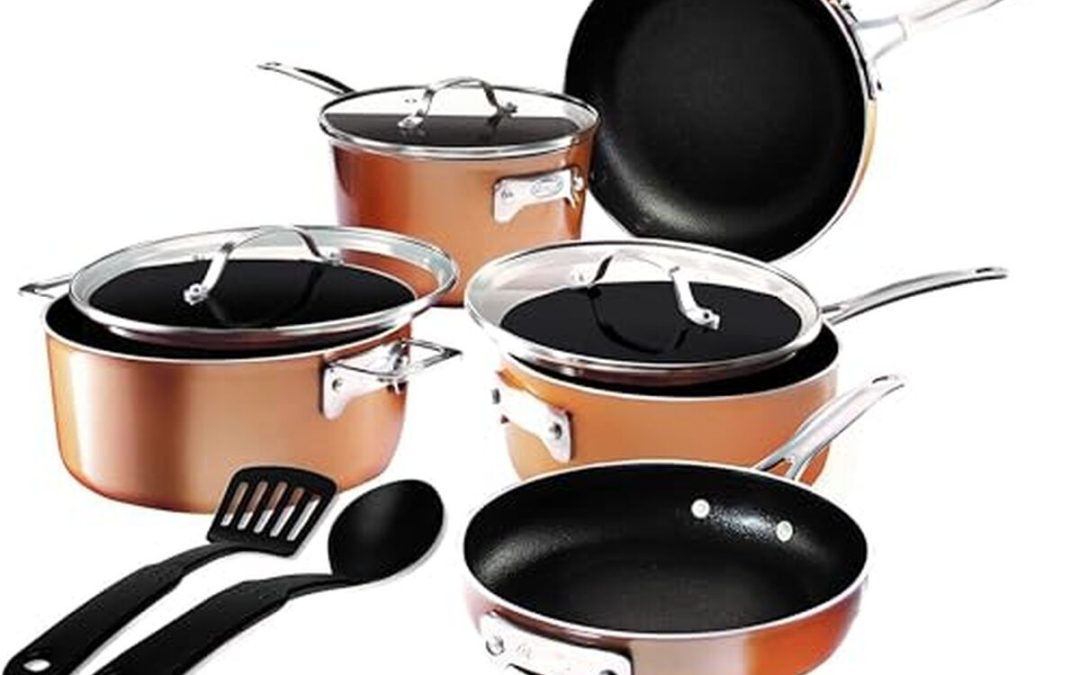 Test : casseroles et poêles Gotham Steel antiadhésives et emboîtables