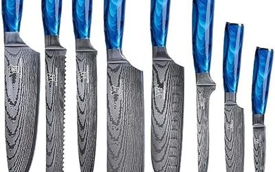 Test du set de couteaux asiatiques Küchenkompane Shiburu en acier inoxydable