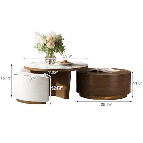 Découvrez notre avis sur les élégantes tables basses Lartis en noyer et marbre. Style unique et qualité exceptionnelle pour sublimer votre intérieur.