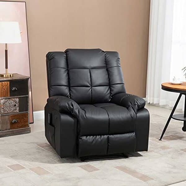 Découvrez notre test complet du fauteuil relaxant HOMCOM 700-124V91BK : un allié bien-être alliant massage, confort et détente pour une relaxation optimale chez vous