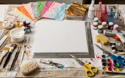 Tuto : décoration en Mixed Media