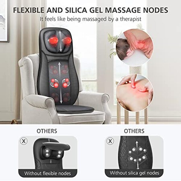 Découvrez notre avis détaillé sur le siège massant Shiatsu SNAILAX : technologie de massage japonaise, détente absolue et confort premium pour votre relaxation. 