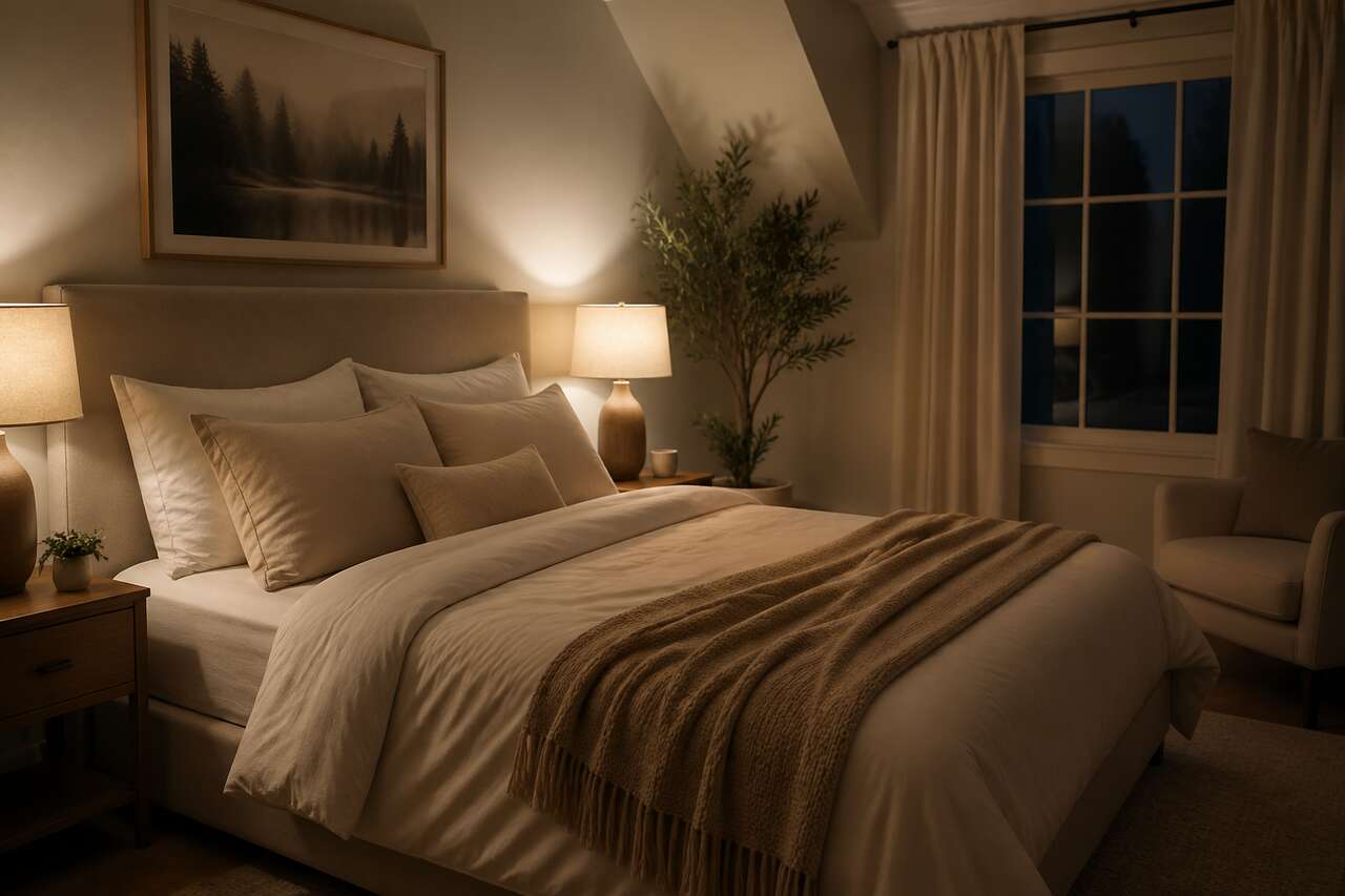 Concevoir une chambre propice au sommeil