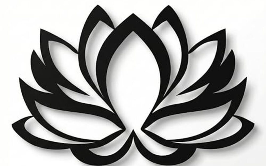 Avis : décoration murale 3D en métal Dekadron - fleur de lotus