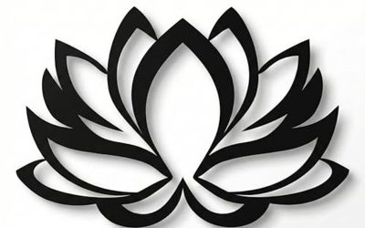 Avis : décoration murale 3D en métal Dekadron – fleur de lotus