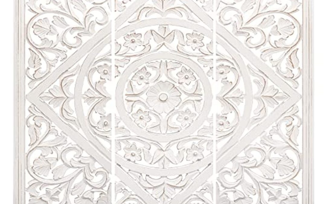 Avis : plaques murales en bois style vintage blanc antique