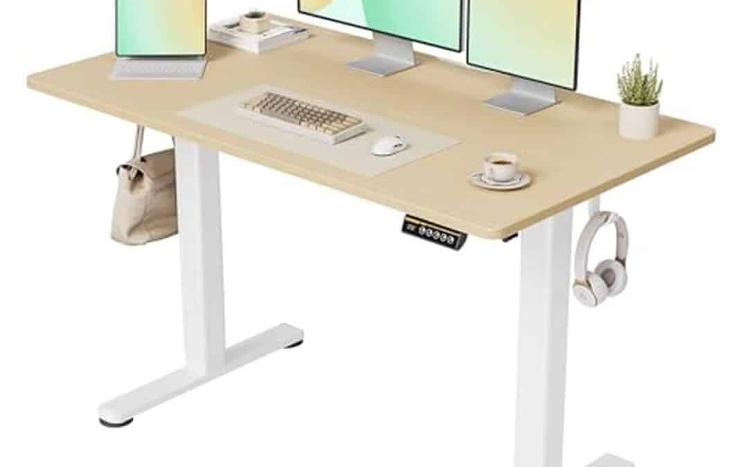 Test : bureau électrique réglable Claiks 120 x 60 cm