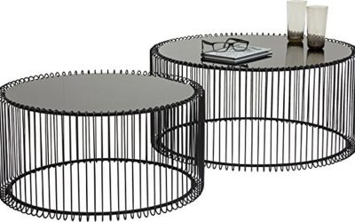 Test des tables basses Wire de Kare Design : élégance moderne en acier et verre