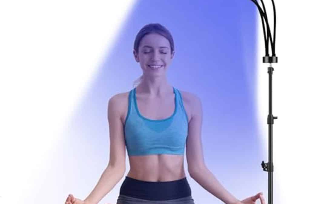 Test : devowellte lampe de thérapie rouge 180 LED avec trépied