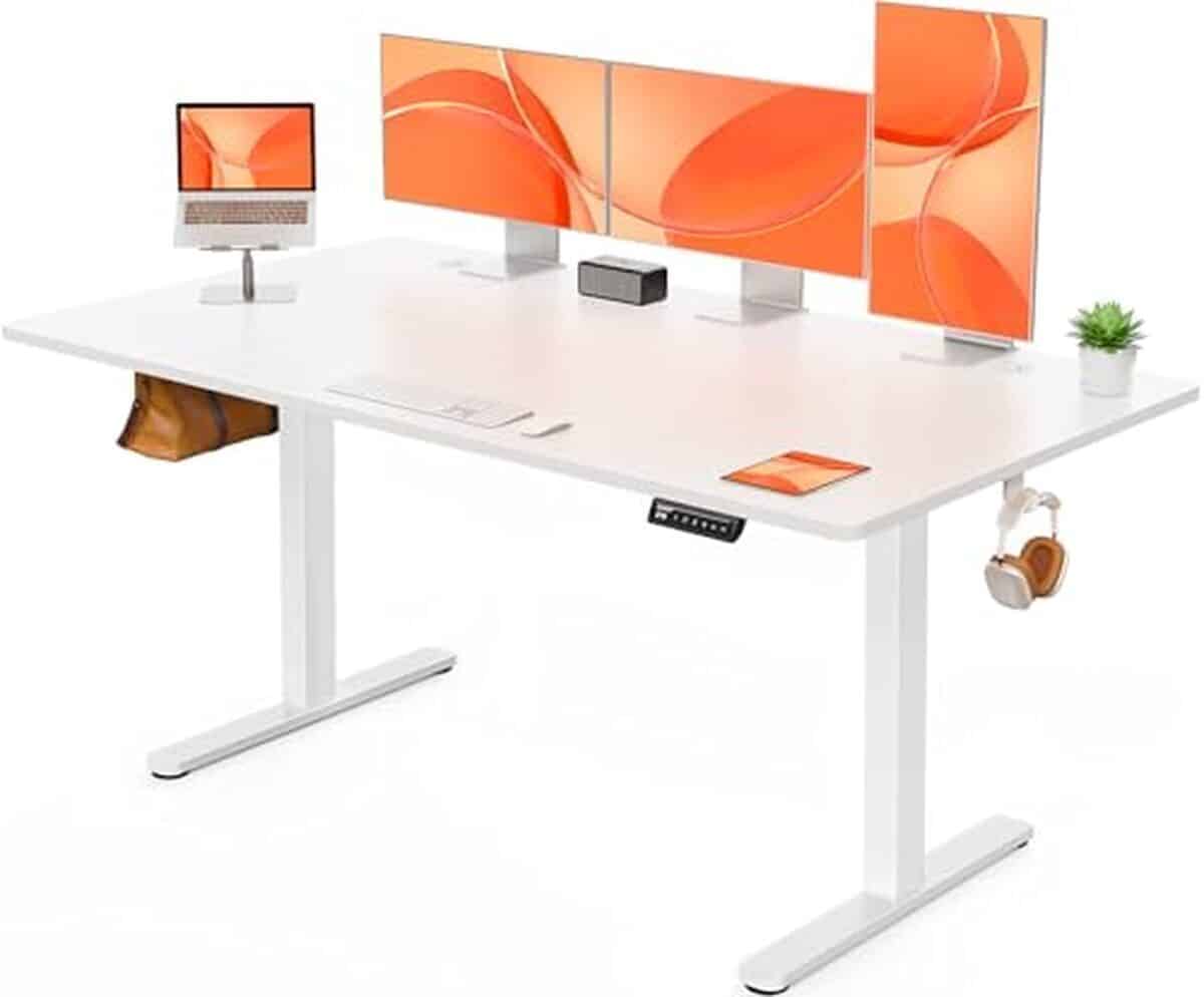 Test : erGear bureau assis debout électrique 160x80 cm