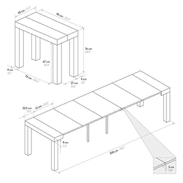 Découvrez notre test complet de la table console extensible Doris de PazzO design : dimensions, capacité jusqu'à 12 places, prix et avis clients. 