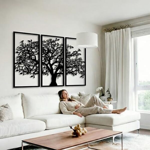 Découvrez notre avis complet sur le triptyque arbre généalogique en métal de 175 x 117 cm : qualité, design et utilité pour votre décoration intérieure.