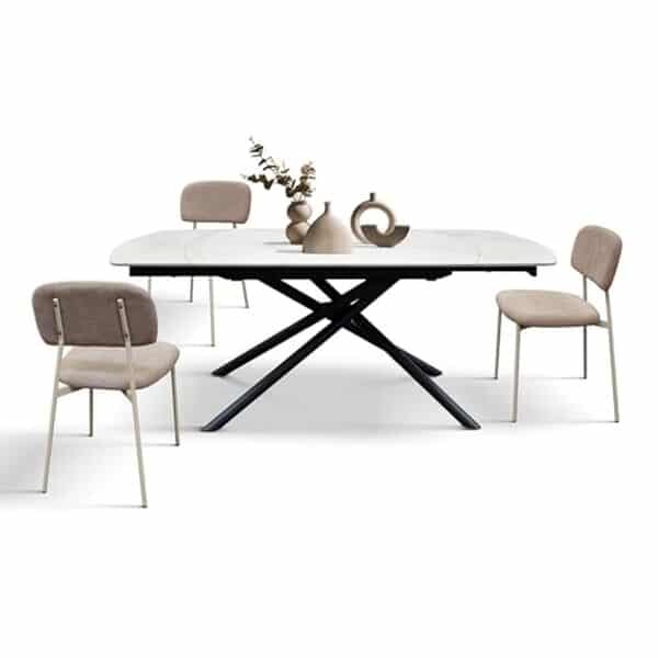 Découvrez notre test détaillé de la table Bonifacio extensible en céramique blanche : qualité, design et fonctionnalité analysés pour vous aider à choisir. 