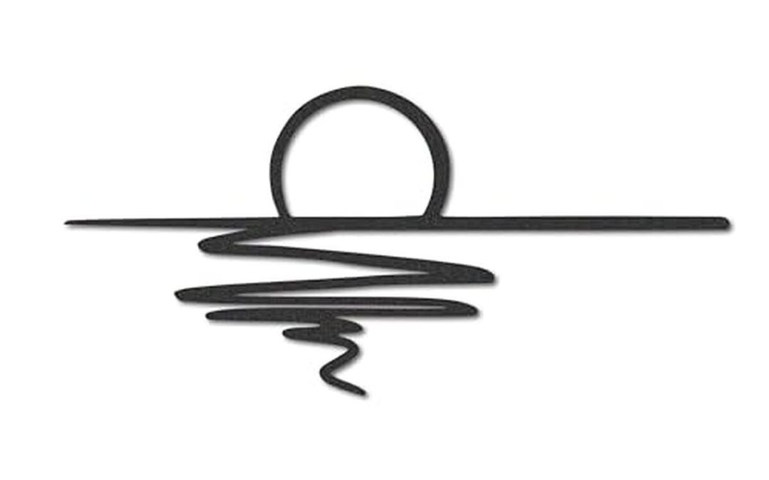 Avis sur la décoration murale métal North Kaiser : art minimaliste du soleil