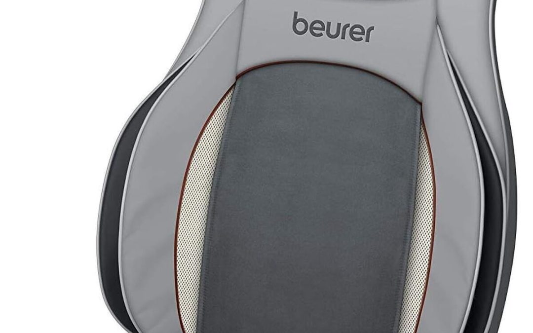 Test de la housse de siège MG 320 HD de Beurer : massage Shiatsu et air comprimé