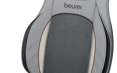 Test de la housse de siège MG 320 HD de Beurer : massage Shiatsu et air comprimé