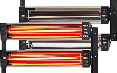 Test de la lampe de polymérisation infrarouge VEVOR 3000 W