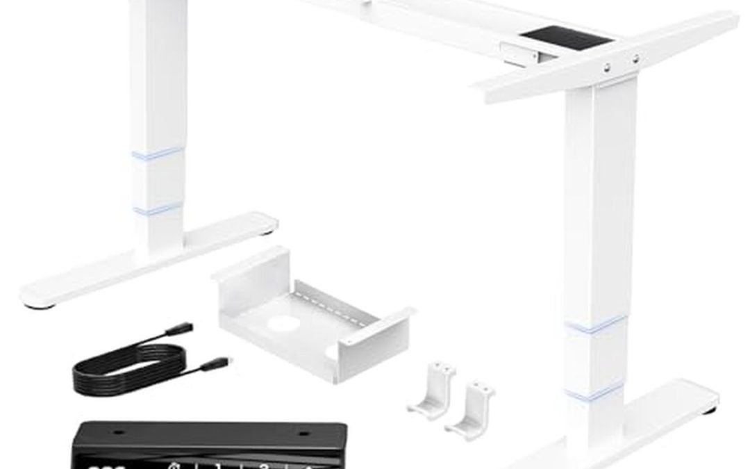 Test du bureau assis debout HUANUO : robuste et réglable avec moteurs doubles
