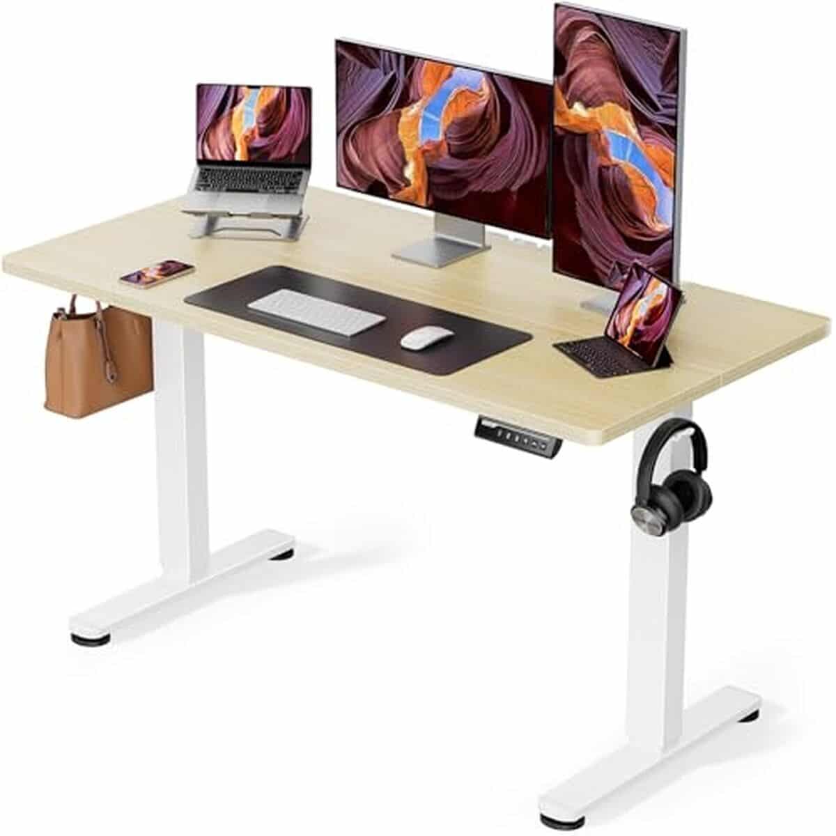 Test du bureau électrique ErGear 120x60 cm : hauteur réglable et panneau intelligent