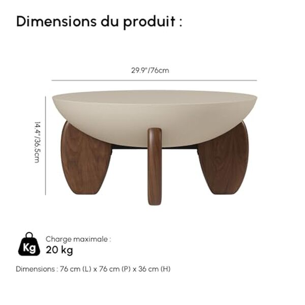 Découvrez notre avis détaillé sur la table basse ronde Homary : design moderne, matériaux haut de gamme et qualité. Tout ce qu'il faut savoir avant d'acheter.