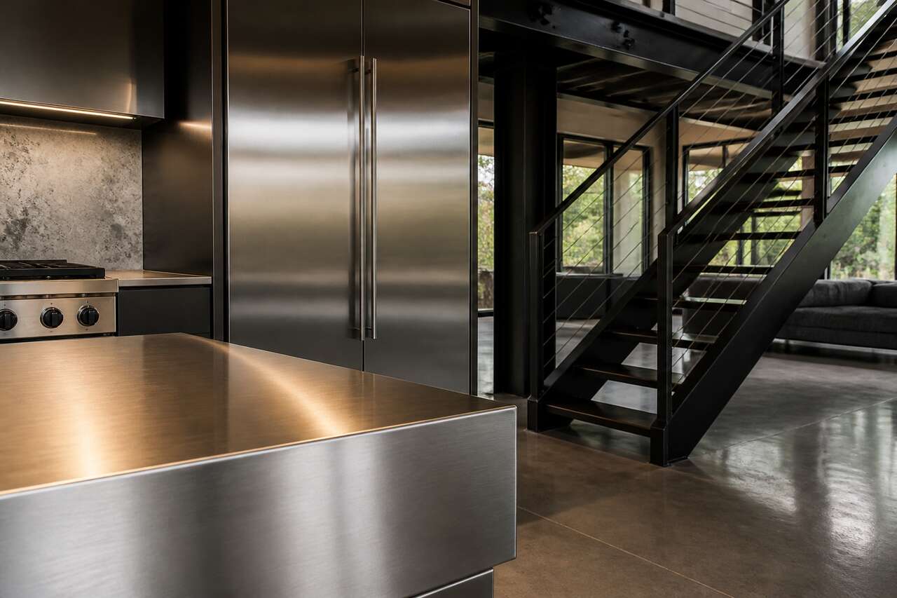 Inox, inox brossé, métal brossé: comprendre les finitions et leurs usages Inox, inox brossé, métal brossé: comprendre les finitions et leurs usages