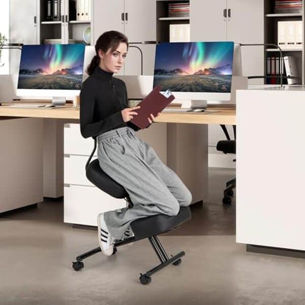 Découvrez notre test détaillé de la chaise à genoux ergonomique Costway noir : confort, design et efficacité pour une meilleure posture au travail.
