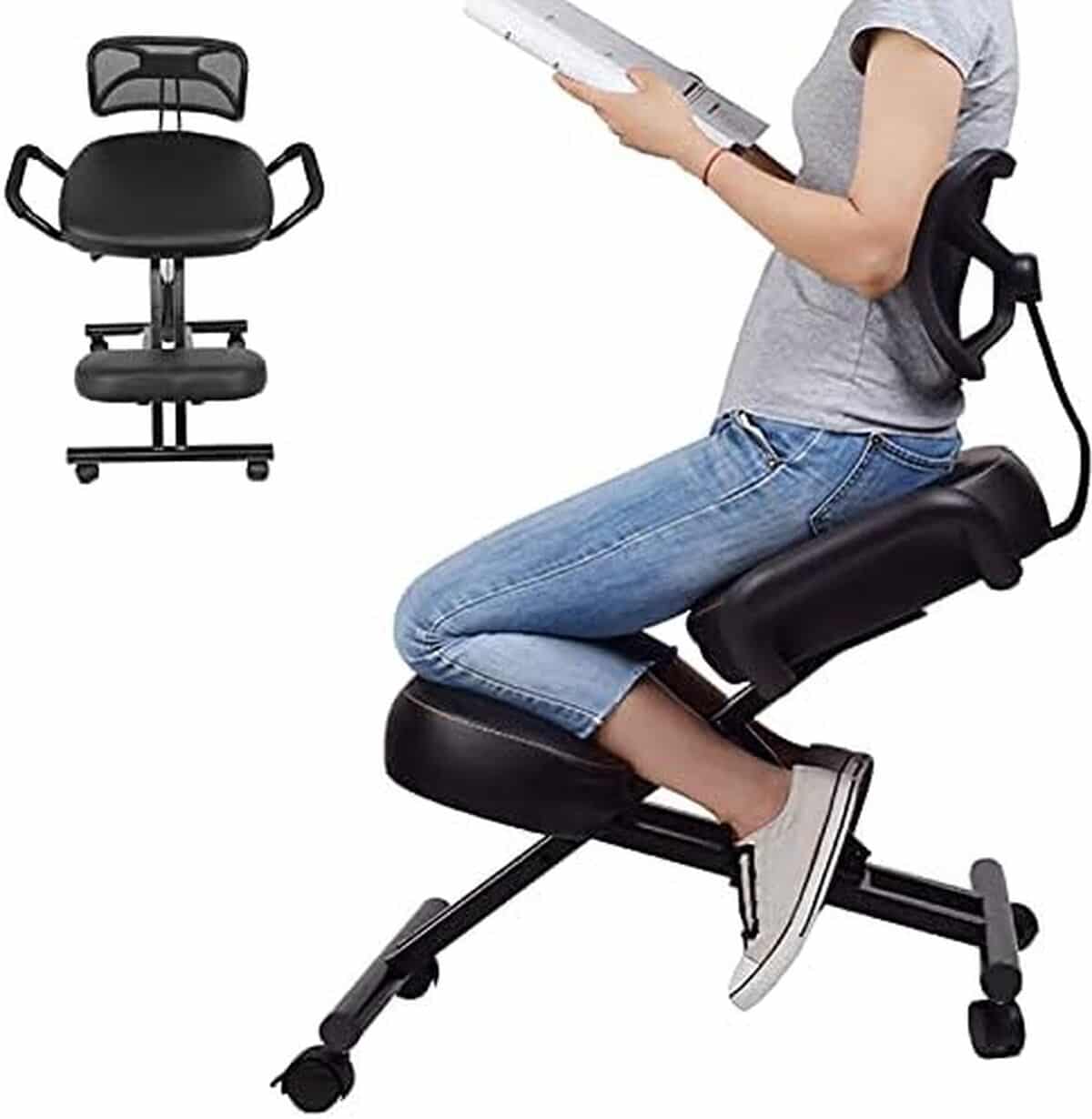 Test : chaise ergonomique Ejoyous pour soulager le dos
