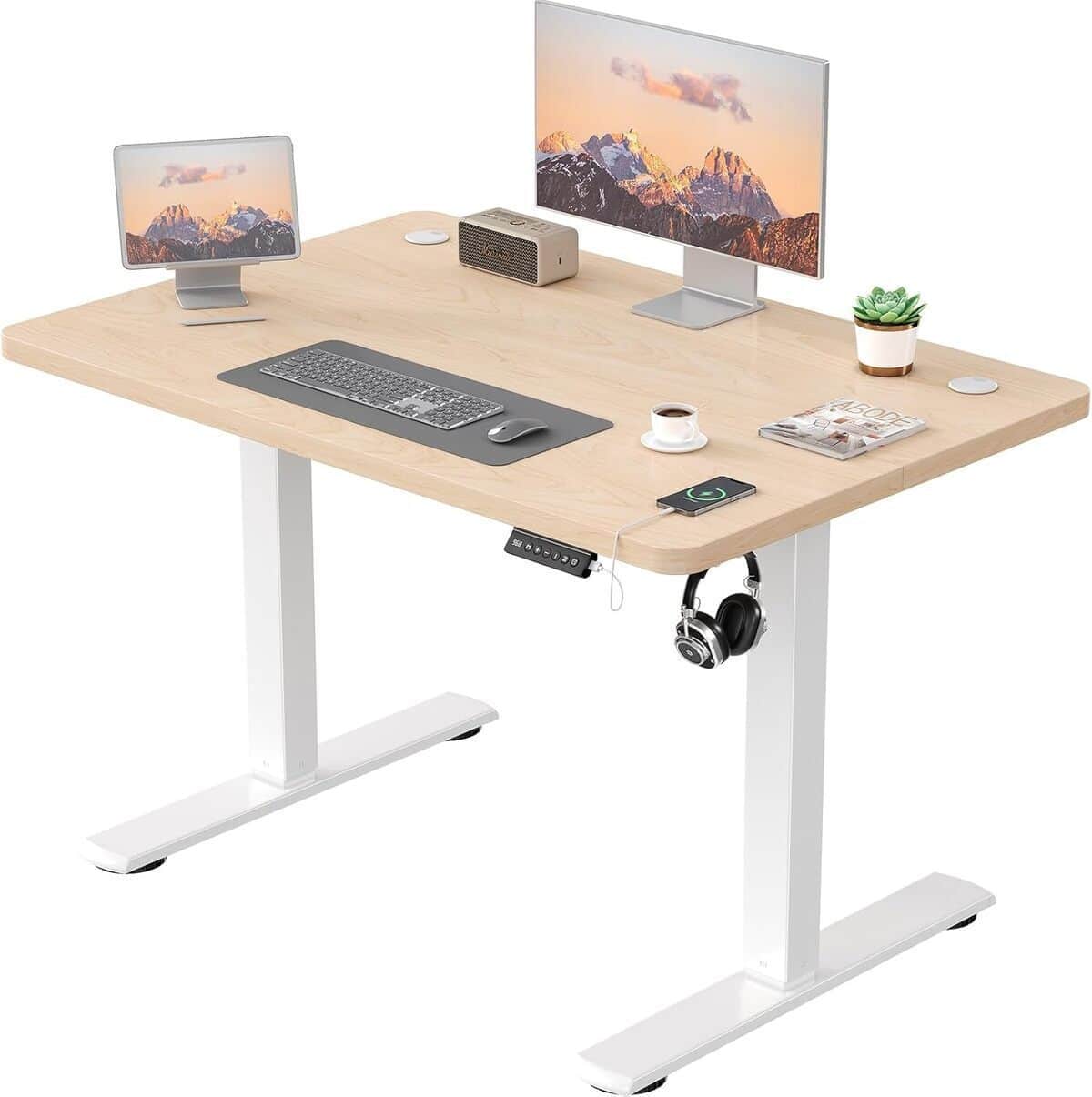 Test du bureau électrique JUMMICO : ergonomie et fonctionnalités