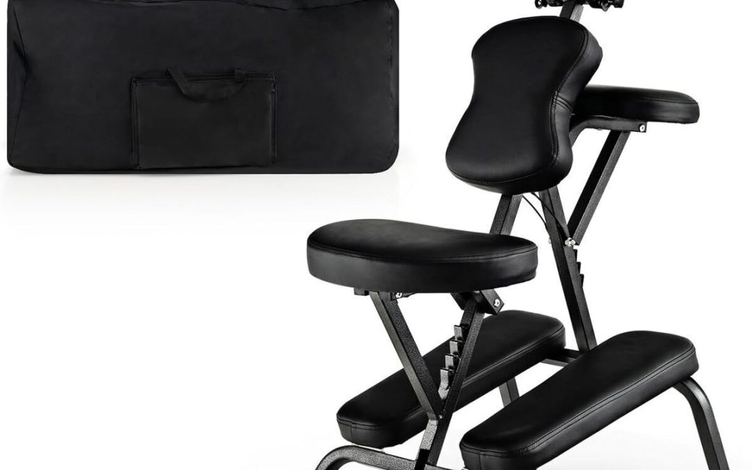 Test du fauteuil de massage pliable HOMASIS : confort portable