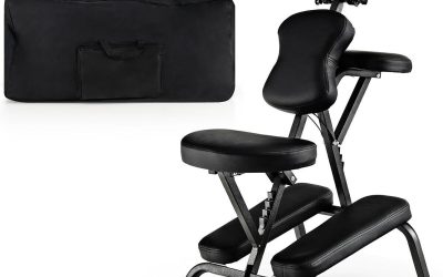 Test du fauteuil de massage pliable HOMASIS : confort portable