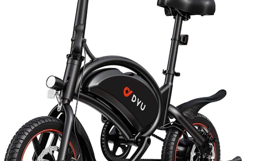 Test du vélo électrique pliant DYU D3S : compacte et performant