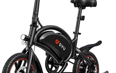 Test du vélo électrique pliant DYU D3S : compacte et performant