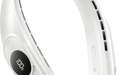 Test GOTOTO ventilateur de cou portable, mains libres et rechargeable