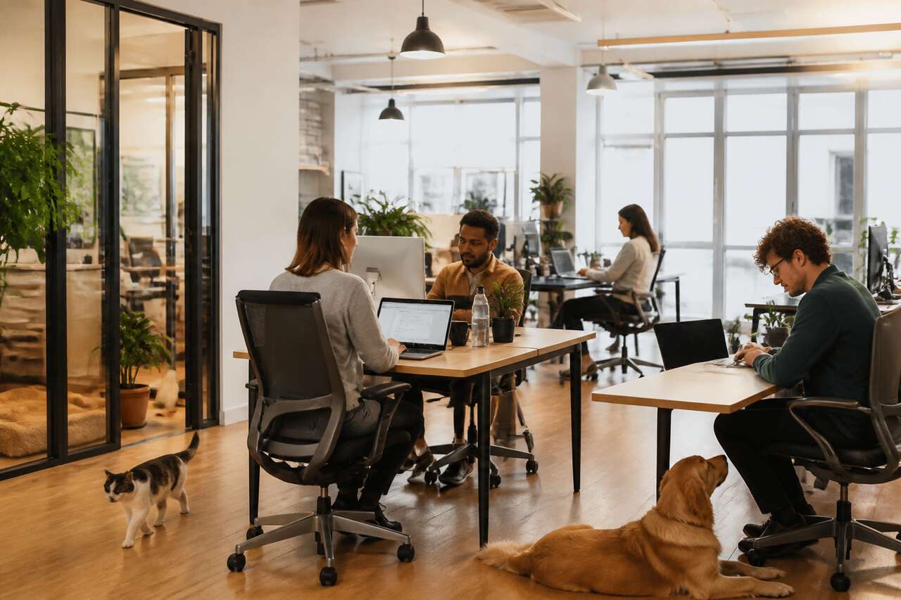 Pourquoi les animaux reviennent dans l’open space Pourquoi les animaux reviennent dans l’open space