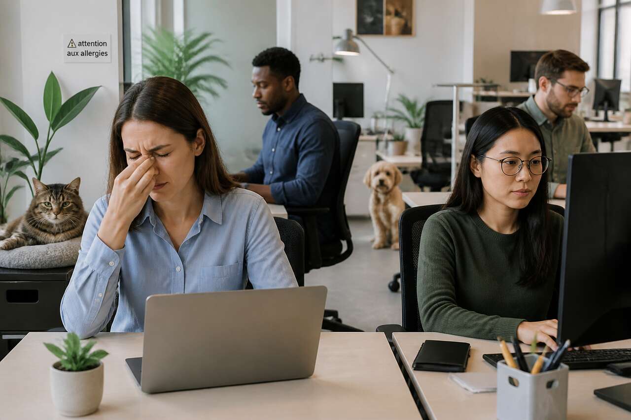 Les risques sous-estimés: allergies, nuisances, sécurité et tensions entre collègues Les risques sous-estimés: allergies, nuisances, sécurité et tensions entre collègues