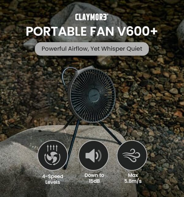 Découvrez notre test complet du ventilateur portable Claymore V600+ : design robuste, performances et avis détaillé pour choisir votre ventilateur idéal.