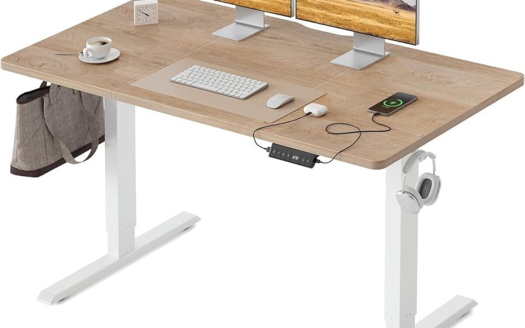 Test : bureau électrique réglable Fezibo 120 x 60 cm