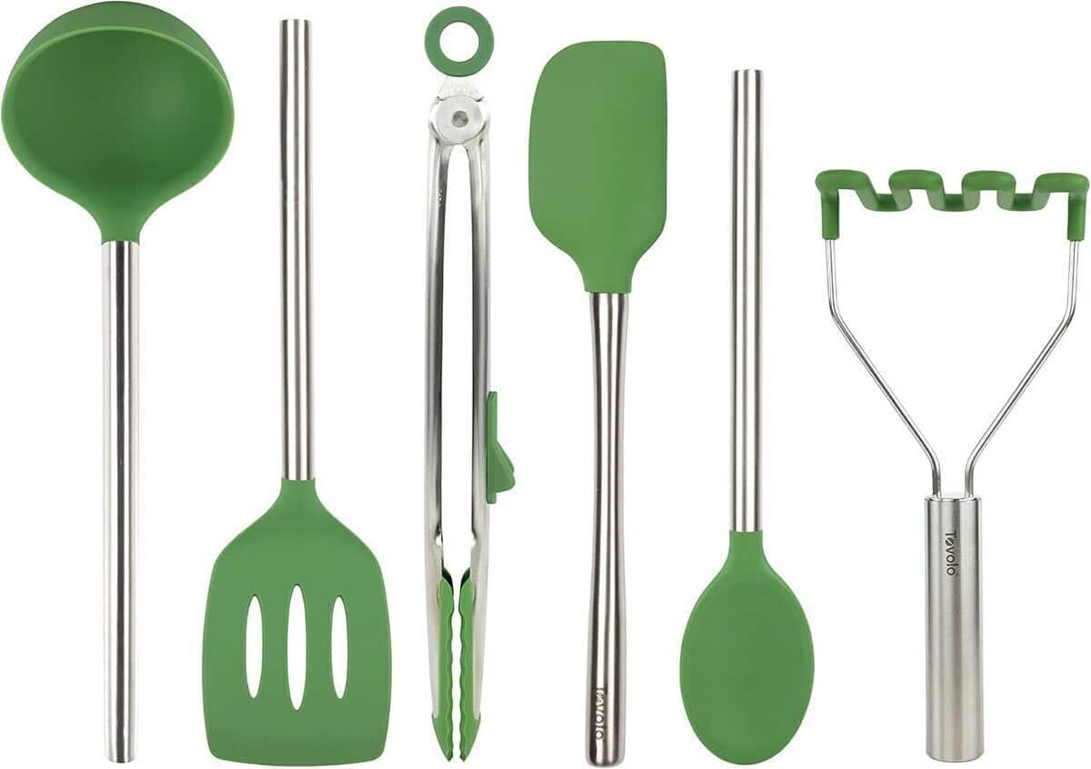 Test des ustensiles Tovolo 60146-500 en silicone
