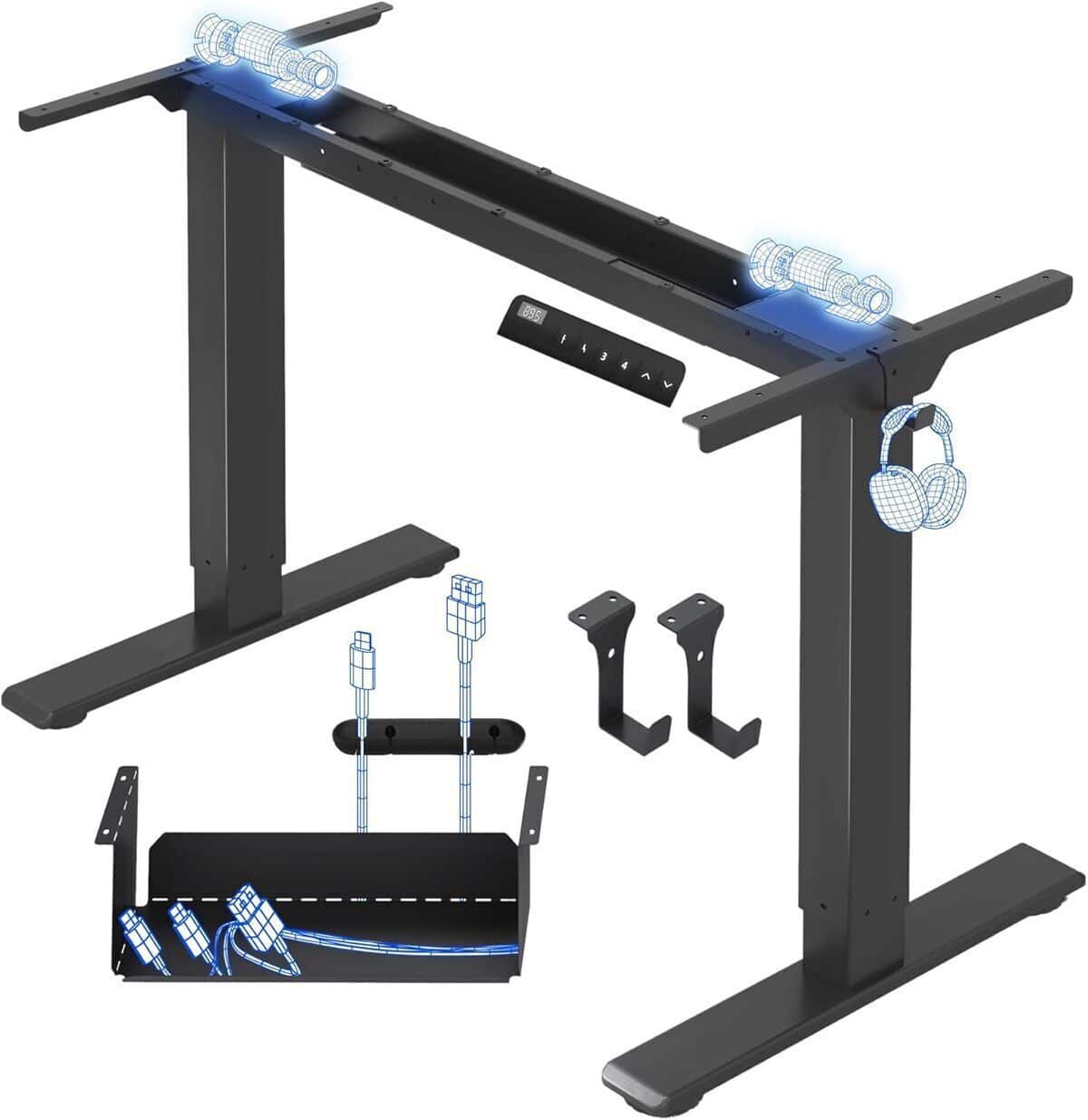 Test du bureau électrique ajustable Flexispot FBA : performance et innovation