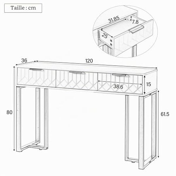 Découvrez notre test complet de la table console LERFAN : design élégant, fonctionnalité et rangement optimal. Avis détaillé et conseils d'achat pour votre maison.