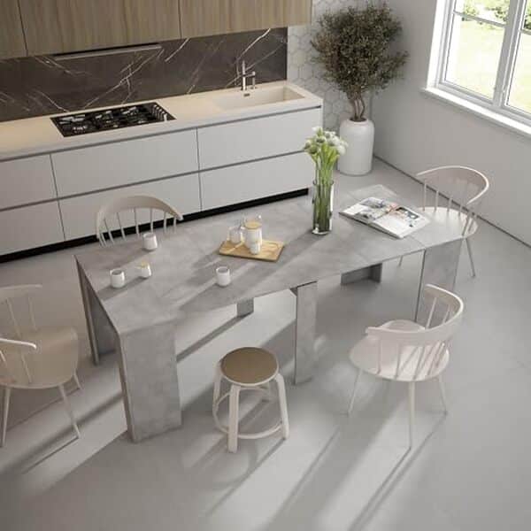 Découvrez notre test complet de la console extensible skraut home 220 : style ciment, qualité, praticité et avis d'experts pour transformer votre intérieur.