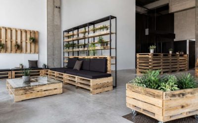 10 idées de recyclage de palettes pour un intérieur industriel