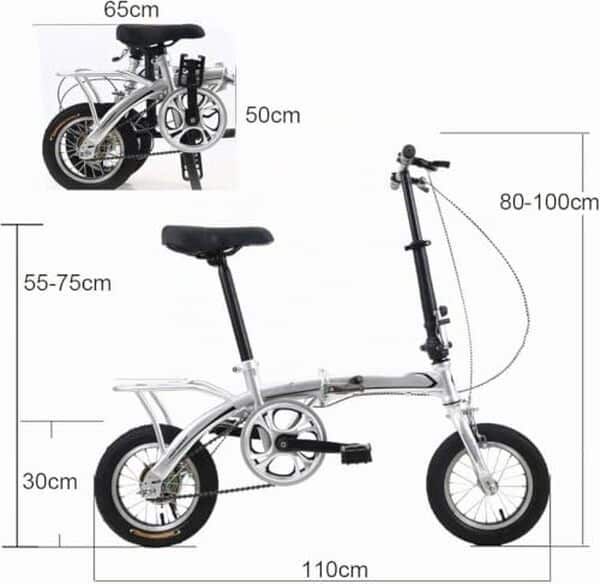 Découvrez notre test complet du vélo pliant Kcolic 12 pouces : design compact, performances et praticité pour vos trajets urbains.
