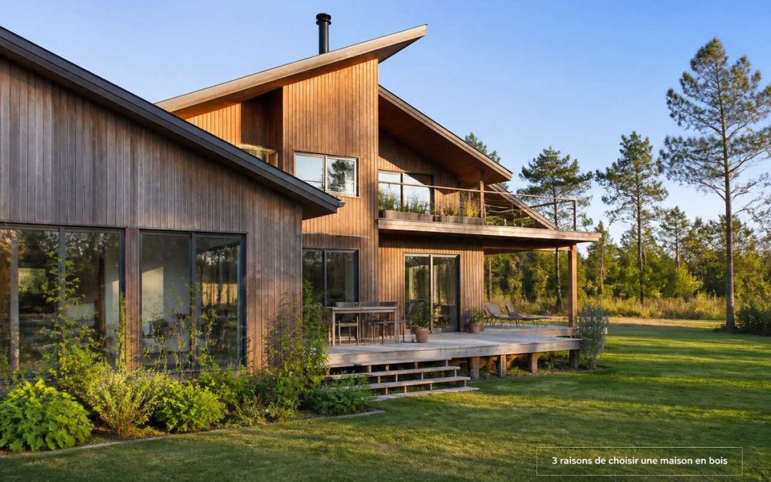 3 raisons de choisir une maison en bois
