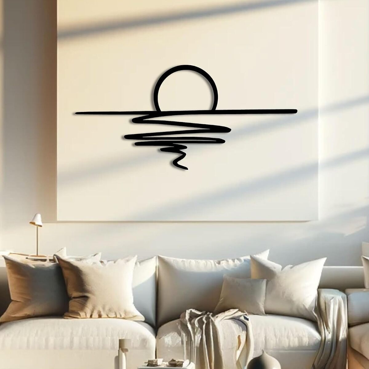 Avis sur la décoration murale Harmonie Design : coucher de soleil en métal